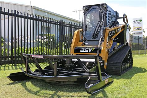 davco brush cutter for skid steer|rubber track loader brush cutter.